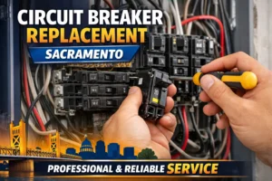 Circuit breaker replacement in Sacramento
