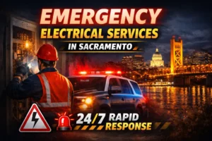 Emergency electrical services in Sacramento